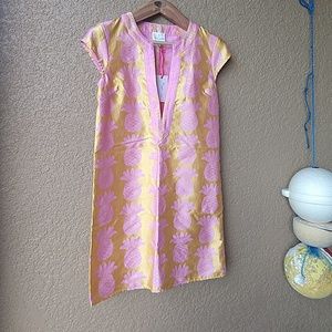 Women's Pina colada shift dress